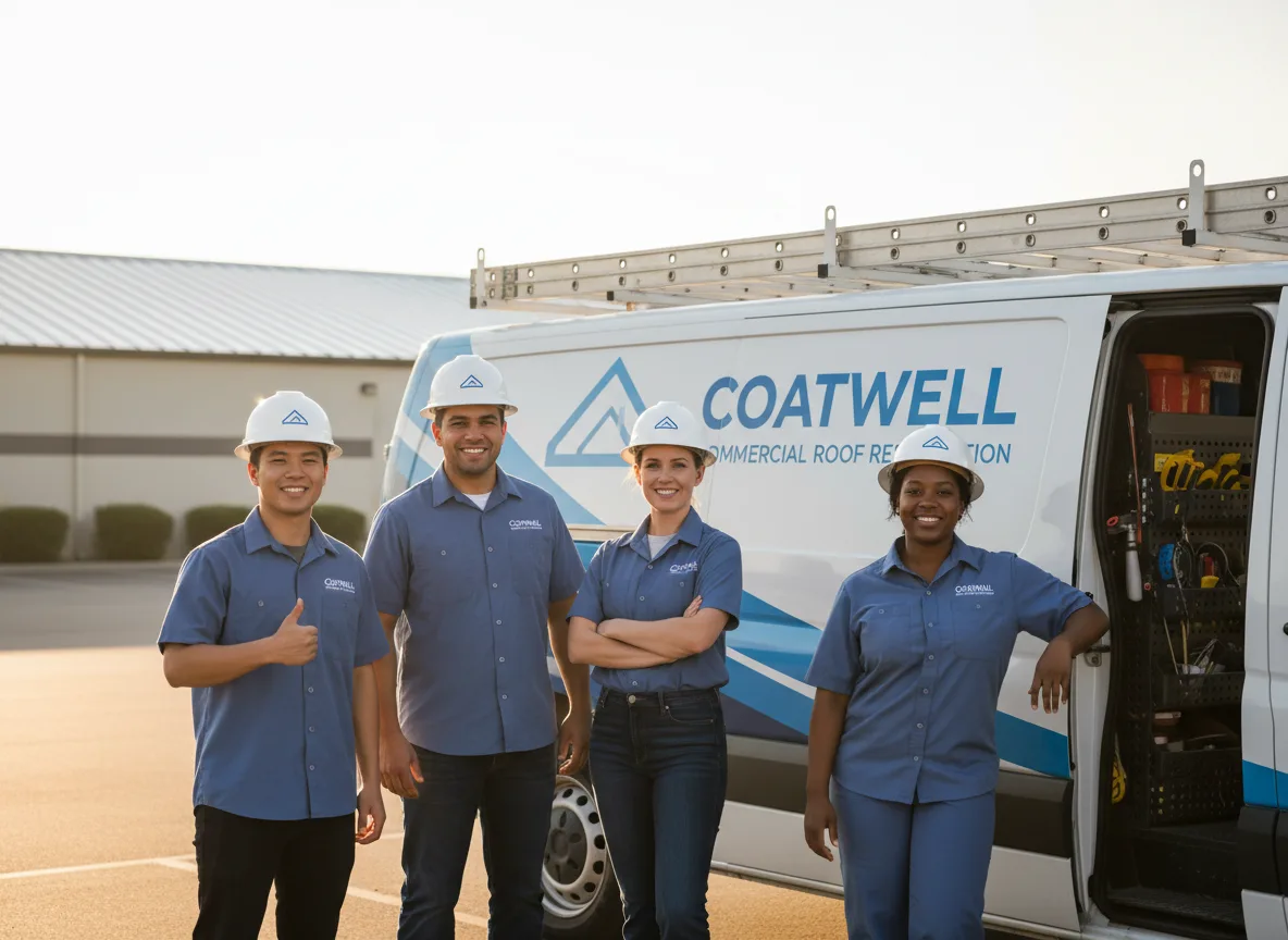Commercial roof coating company in Mccool, MS